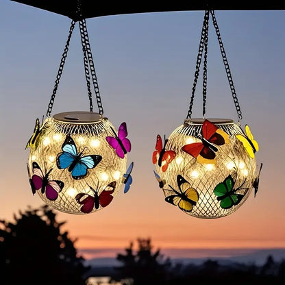 🦋💡【Kúp 1, získaj 1 zadarmo】Krásne solárne svetlo s motýlím dizajnom