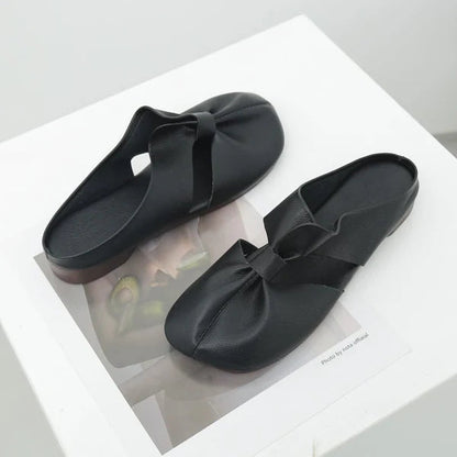 👡【35-42】Sandale Retro Femei Vară Papuci Plati
