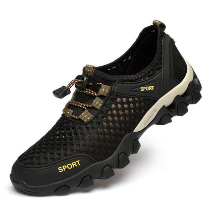 🔥✨【39-44】2025 zapatos de senderismo al aire libre de verano de malla transpirable