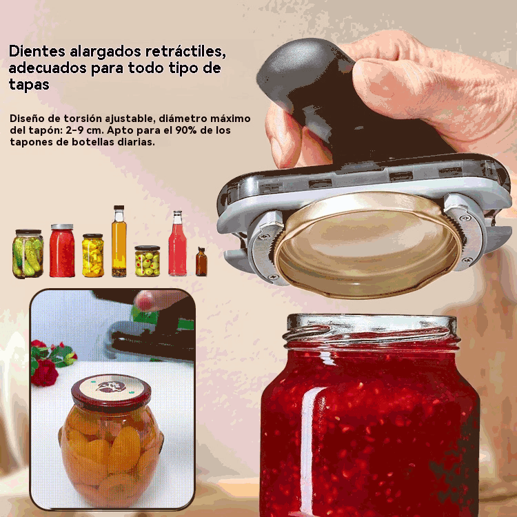 🔥🥫【Compra 1 y llévate 1 gratis】Abridor de botellas multifuncional, utensilio de cocina para el hogar.（13.5 euros/pieza）