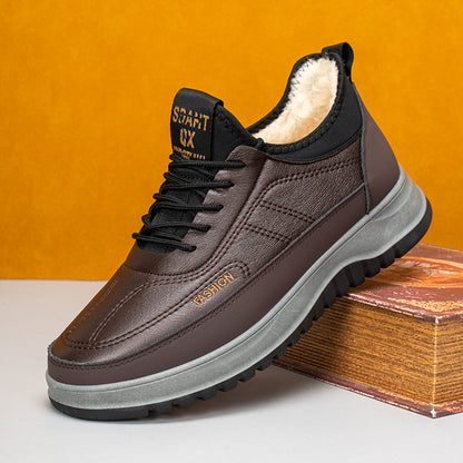 ⛄🔥【39-45】Nuevos zapatos deportivos casuales de invierno para hombre 2025, con suela suave y forro de terciopelo