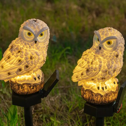 【Kúpte 1 a získajte 1 zadarmo】🦉 Dekoratívna solárna lampa v tvare sovy – teplé svetlo pre vašu záhradu