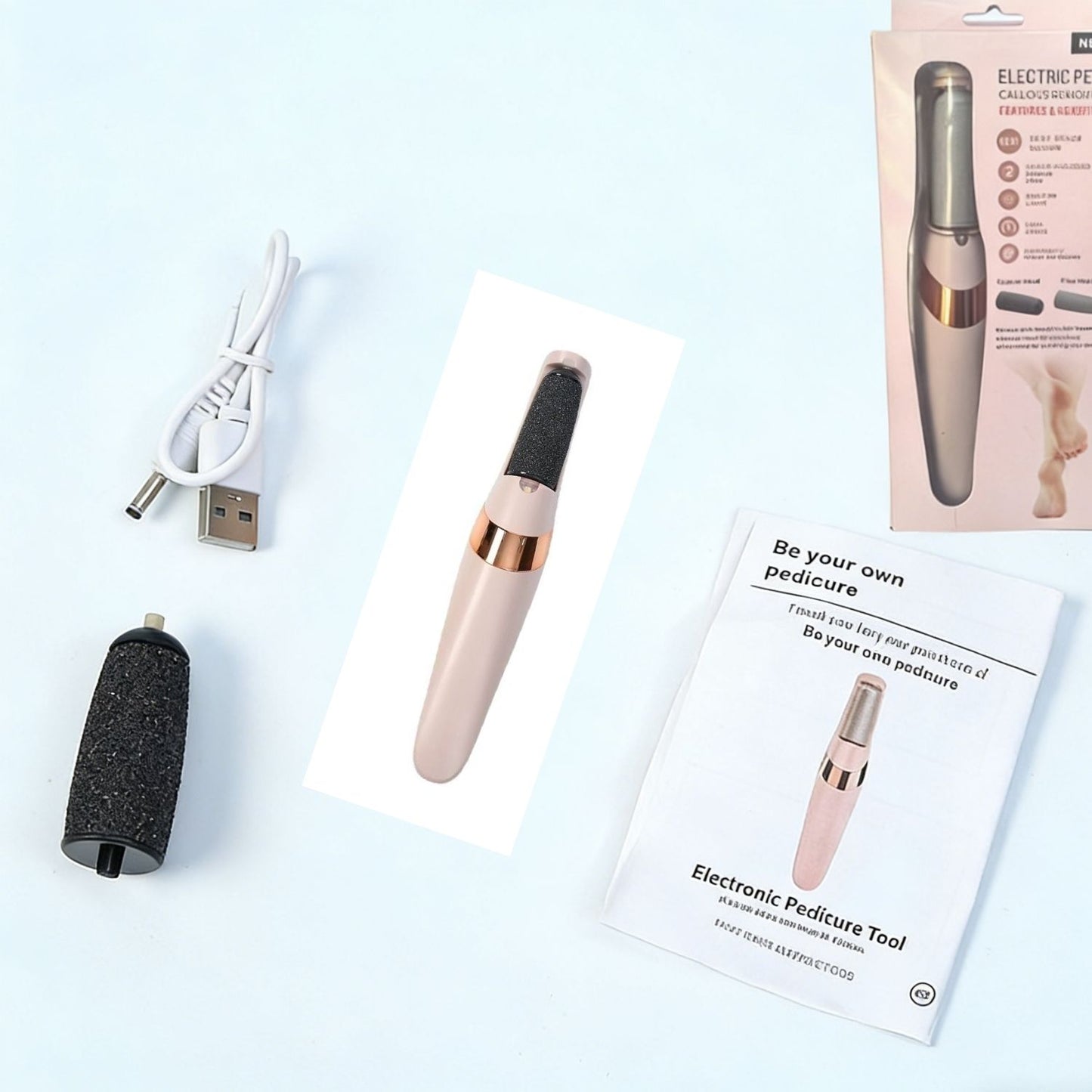 🔥Kúpte 1 a získajte 1 zadarmo🔥🦶Domáci elektrický pilník na chodidlá na odstránenie odumretej kože, mozoľov a nechtovej kožičky
