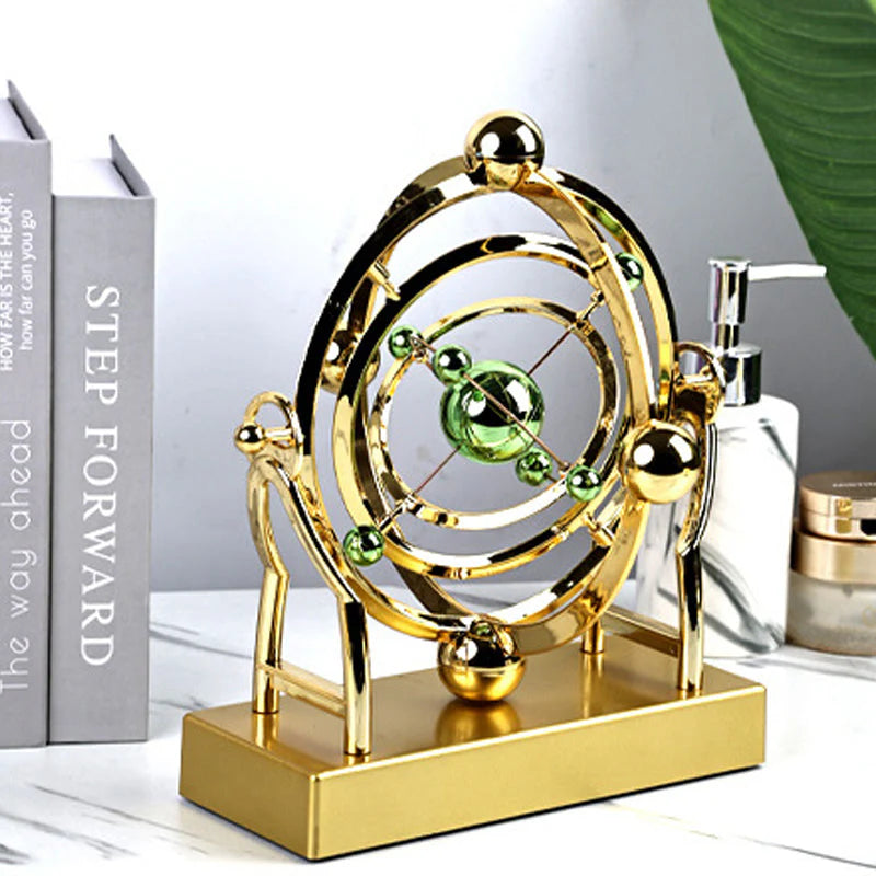 ⏳Ofertă specială pentru o perioadă limitată⌛Ornamente cu mașină de mișcare perpetuă pe orbită cerească - ornamente rotative creative pentru casă