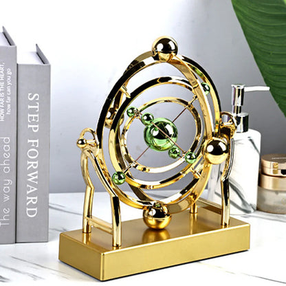 ⏳Ofertă specială pentru o perioadă limitată⌛Ornamente cu mașină de mișcare perpetuă pe orbită cerească - ornamente rotative creative pentru casă