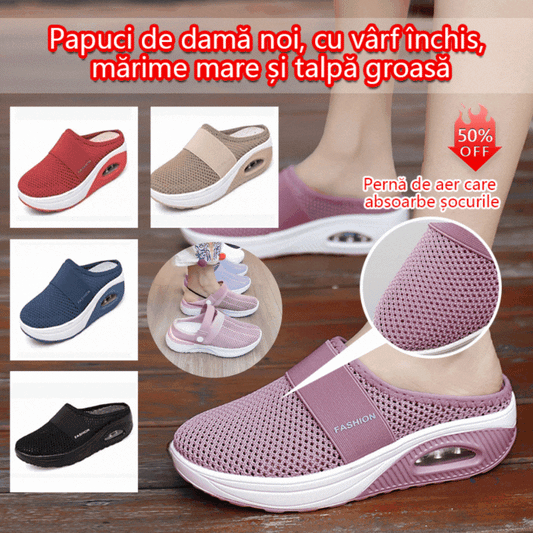 【Vânzări fierbinți】【Mărimi 35-43】Pantofi casual de vară, nou model cu plasă respirabilă și pernă de aer