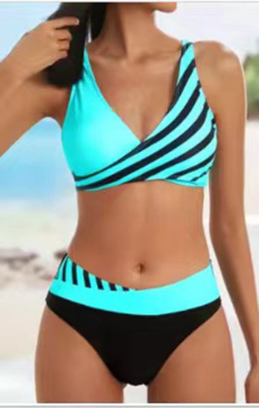 👙 Set de costume de baie cu imprimeu pentru femei, nou, 2025