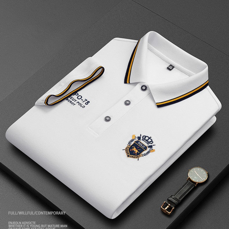 🔥🥰【M-3XL】2025 cele mai recente bărbați reverul lui polo tricou  T-shirt