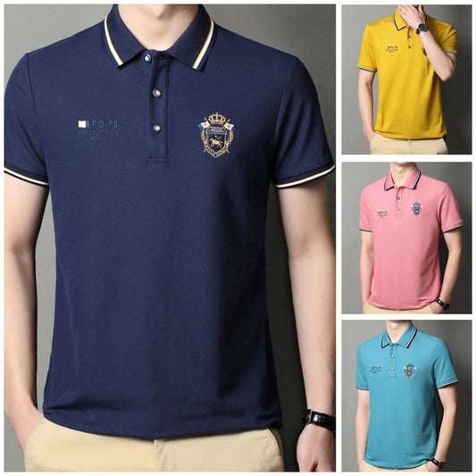 🔥🥰【M-3XL】2025 cele mai recente bărbați reverul lui polo tricou  T-shirt