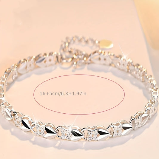 💖✨【Kup 1, drugi gratis】🍀 Nowy modny wisiorek z czterolistną koniczyną ze srebra 925, symbol szczęścia