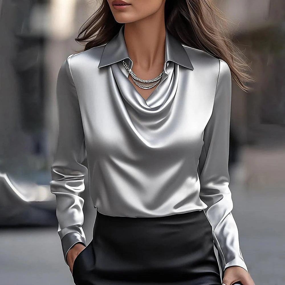 【Nuevo Otoño】【S-3XL】🌷Nueva camisa de mujer sencilla y elegante