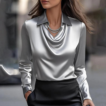 【Nuevo Otoño】【S-3XL】🌷Nueva camisa de mujer sencilla y elegante