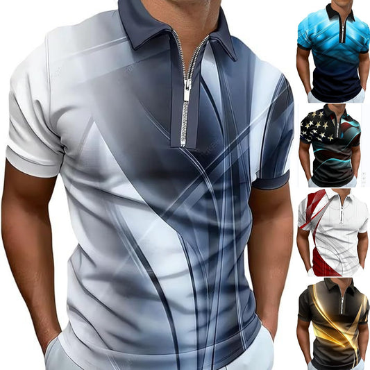 🏆【S-6XL】😎2024 Nuevo polo de manga corta para hombre