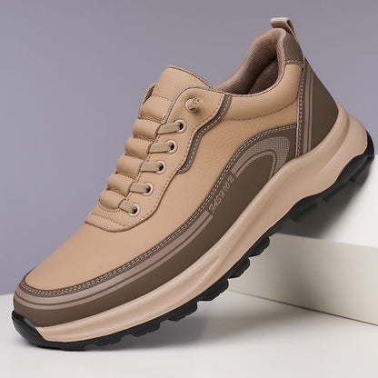 👟[39-45] Zapatillas de piel impermeables y antimanchas con suelas suaves y cómodas de llevar.