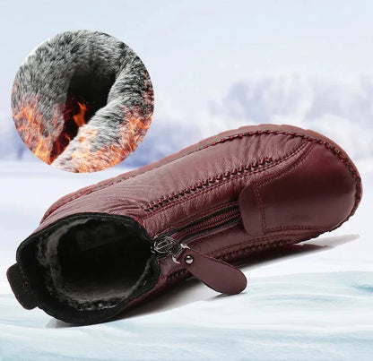 ✨【35-41】Włoskie, ręcznie robione damskie botki, z prawdziwej skóry, miękka podeszwa, wodoodporne i antypoślizgowe