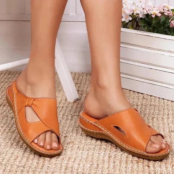 【Modele noi pentru 2025】🔥【35-43】👡Noua modă de petrecere a timpului liber confortabilă moale de jos plaja doamnelor papuci