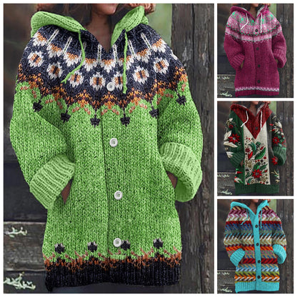 🥰【S-5XL】Nuevo suéter cardigan retro cómodo-E