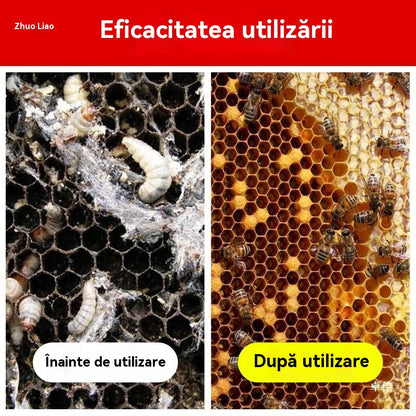 🔥【Cumpără 5, primești 5 gratis]】【100 buc.】🐝 Bureți de curățare pentru stupi | Pentru albine | Îndepărtează moliile, larvele și paraziții fără scurgeri