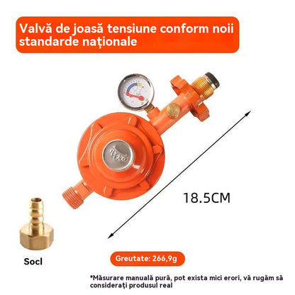 💥🏡Manometru de gaz antiexplozie cu reducere a presiunii💥