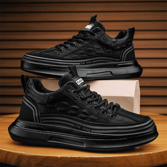 🔥Nuevo【39-44】👟Zapatillas deportivas de suela gruesa de moda para hombre