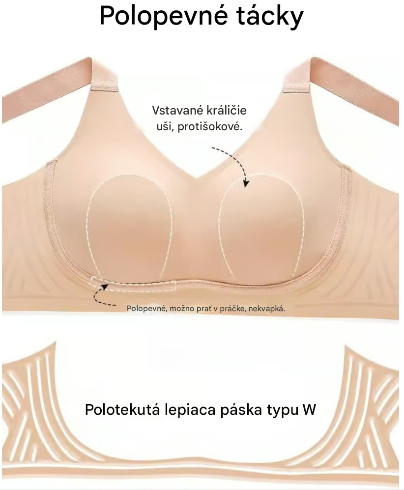 😍【Balenie 4】bezšvových tvarujúcich prsníkov❤️【40-95 kg】