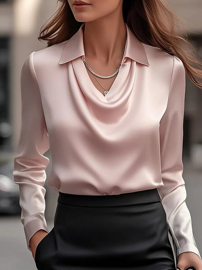 【Nuevo Otoño】【S-3XL】🌷Nueva camisa de mujer sencilla y elegante