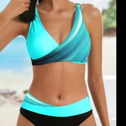👙 Set de costume de baie cu imprimeu pentru femei, nou, 2025