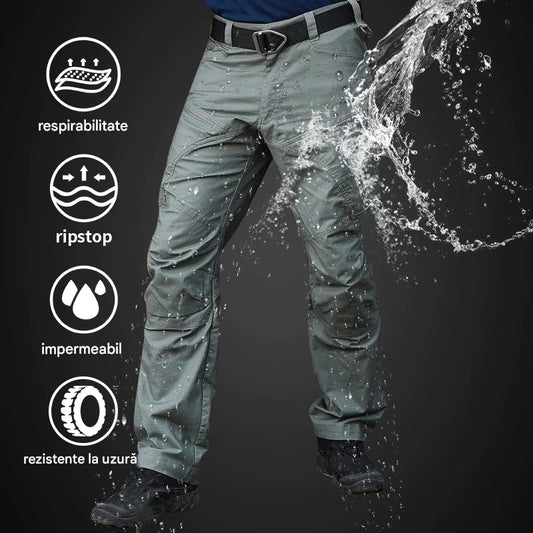 🚵‍♀️👖【S-5XL】😍 Pantaloni outdoor pentru bărbați de mari dimensiuni, uscare rapidă, pantaloni tactici durabili cu multiple buzunare