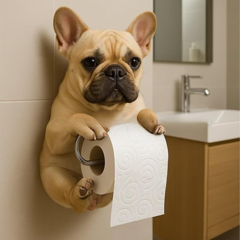 🐕Držiak na toaletný papier s motívom roztomilého šteniatka