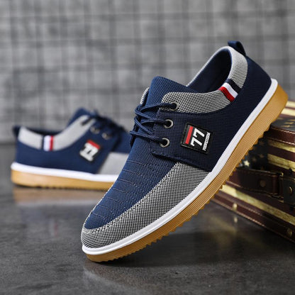 🔥VENTA CALIENTE🔥【39-44】 2025 Zapatos casuales de lona transpirables para hombres