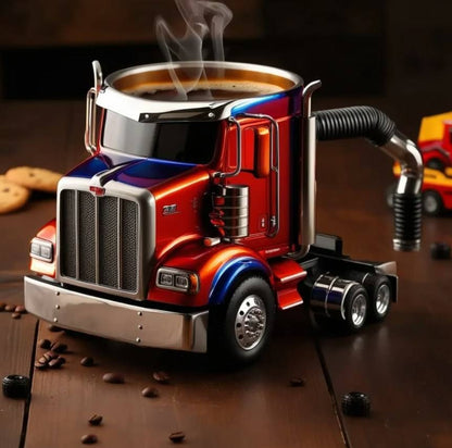 👍🚛Căni de cafea lucrate manual, în formă de camion【Limitat la două articole】