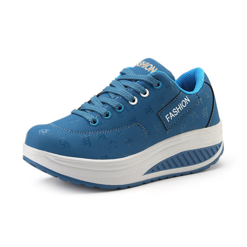 🔥【35-42】2025 Pantofi de sport platformă din piele moale cazual mărime mare