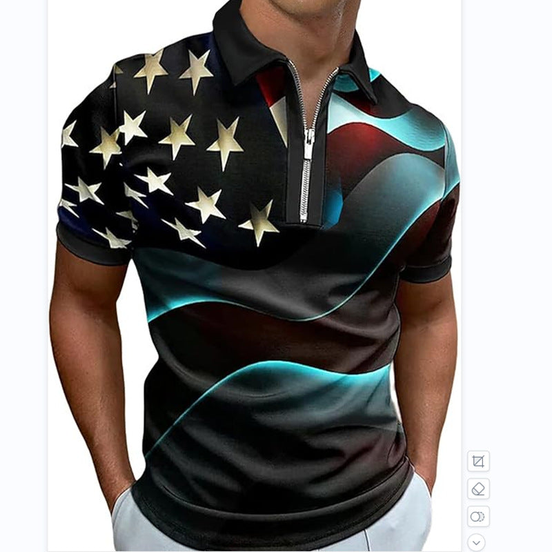 🏆【S-6XL】😎2024 Nuevo polo de manga corta para hombre