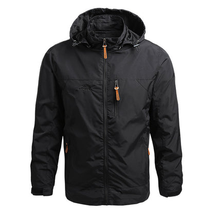 【M~5XL】2024 Chaqueta deportiva a prueba de viento para montañismo al aire libre para hombres