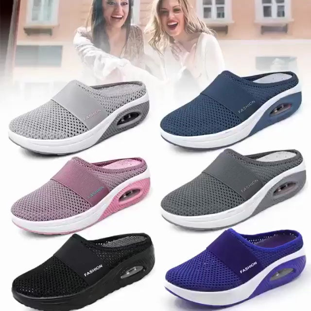 【Vânzări fierbinți】【Mărimi 35-43】Pantofi casual de vară, nou model cu plasă respirabilă și pernă de aer