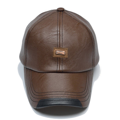 Oferta limitada: ¡50% de descuento! 🔥 Nuevo modelo de gorra de béisbol de cuero para otoño e invierno 2025, moderna y universal.