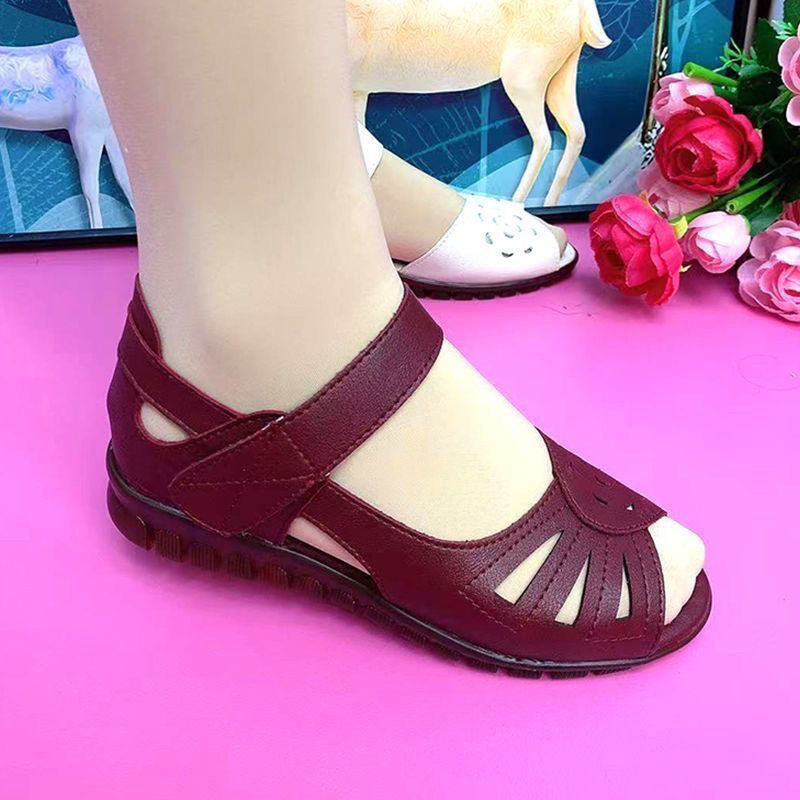 【Vânzări fierbinți】👡【35-41】Sandale de damă cu talpă moale, stil varatic nou
