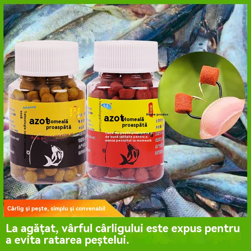 🎣【Pescuit în câteva secunde】【5 sticle】Granule proaspete de momeală de proteine animale
