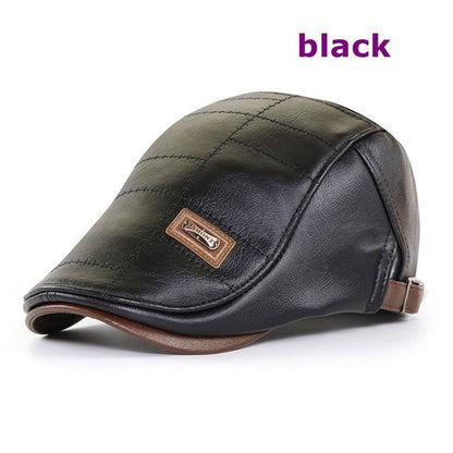 🧢🔥 Boina de cuero vintage de primera calidad