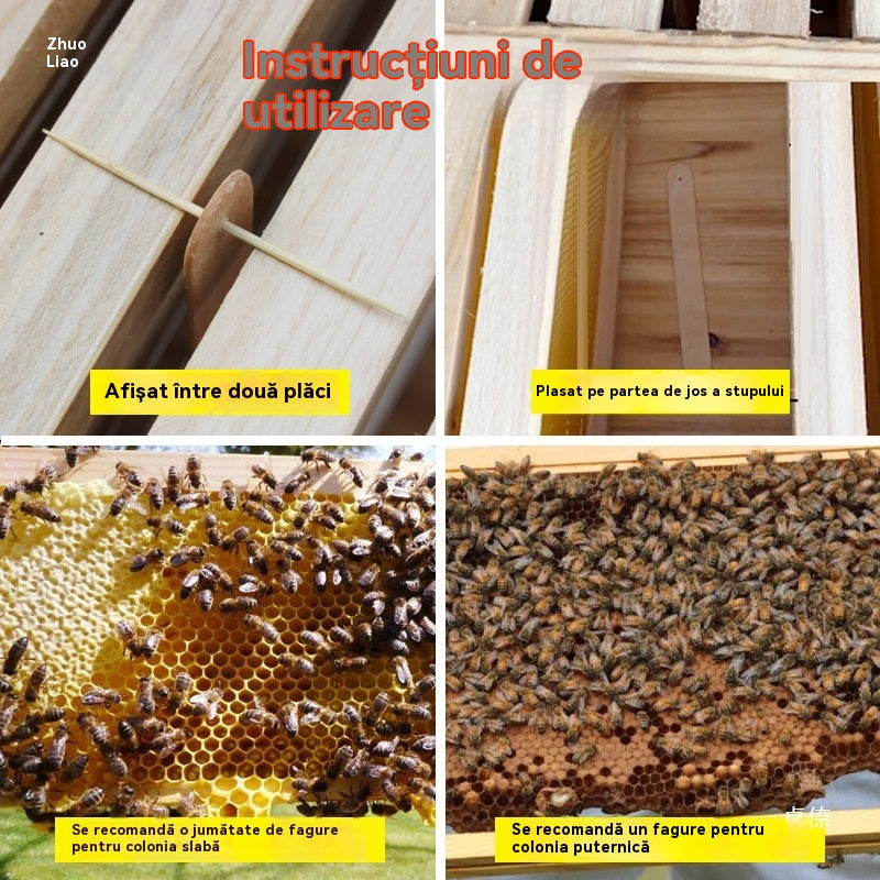 🔥【Cumpără 5, primești 5 gratis]】【100 buc.】🐝 Bureți de curățare pentru stupi | Pentru albine | Îndepărtează moliile, larvele și paraziții fără scurgeri