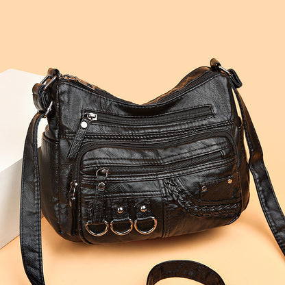 💥👜2026 nová veľká mäkká kožená kabelka cez rameno/crossbody