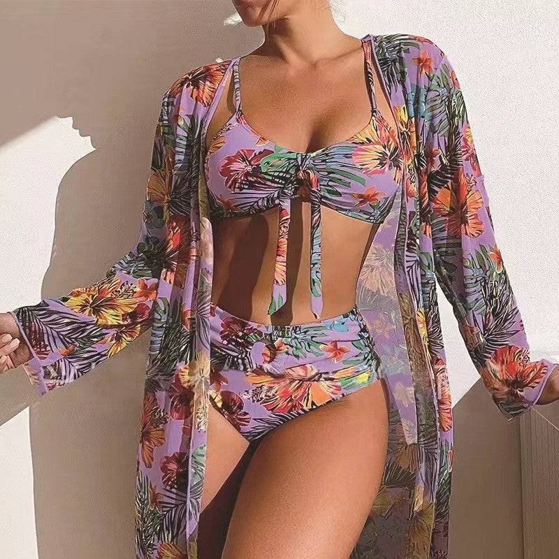 2025 Recién Llegado👙☀️【S-2XL】Nuevo Traje de Baño de Tres Piezas de Moda