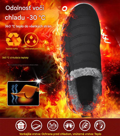 🔥【35-48】Unisex zimné bavlnené topánky, teplé, pohodlné, protišmykové a odolné voči chladu