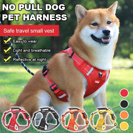 🐶【5-30 kg】Postroj pre domáce zvieratá bez napätia