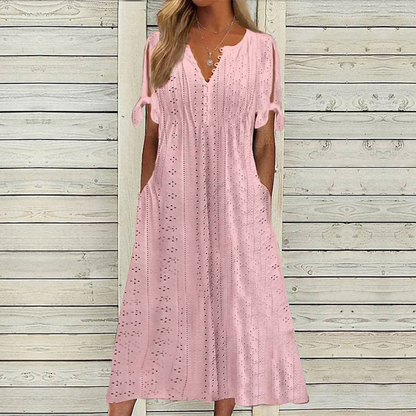 👗【Oferta ograniczona czasowo】Damska wyszczuplająca sukienka z wysokim stanem w dużych rozmiarach 2026 – elegancka, wygodna i oddychająca, łatwa do stylizacji