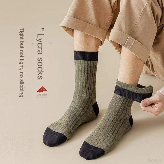 🧦【10 pares】2024 nuevos calcetines desodorantes de algodón absorbentes para el sudor para hombres 3784381