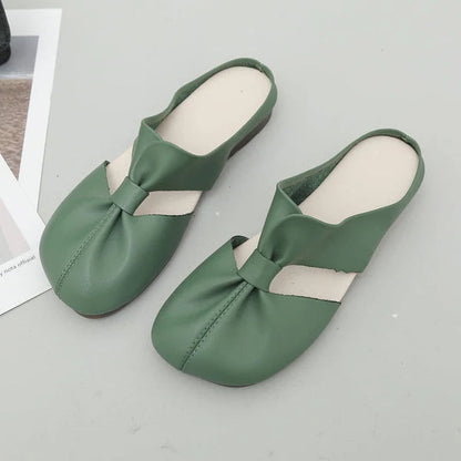 👡【35-42】Sandale Retro Femei Vară Papuci Plati