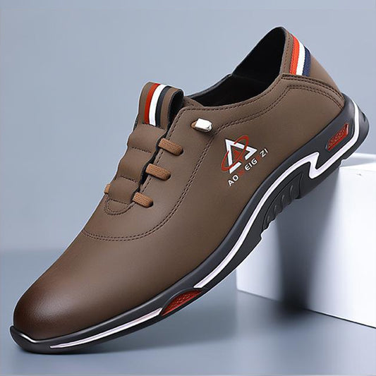 【39-44】 Zapatos casuales de cuero para hombre