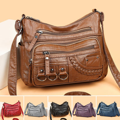 💥👜2026 nová veľká mäkká kožená kabelka cez rameno/crossbody