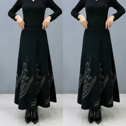 👗🎀【S-3XL】Falda de lana gruesa de otoño e invierno